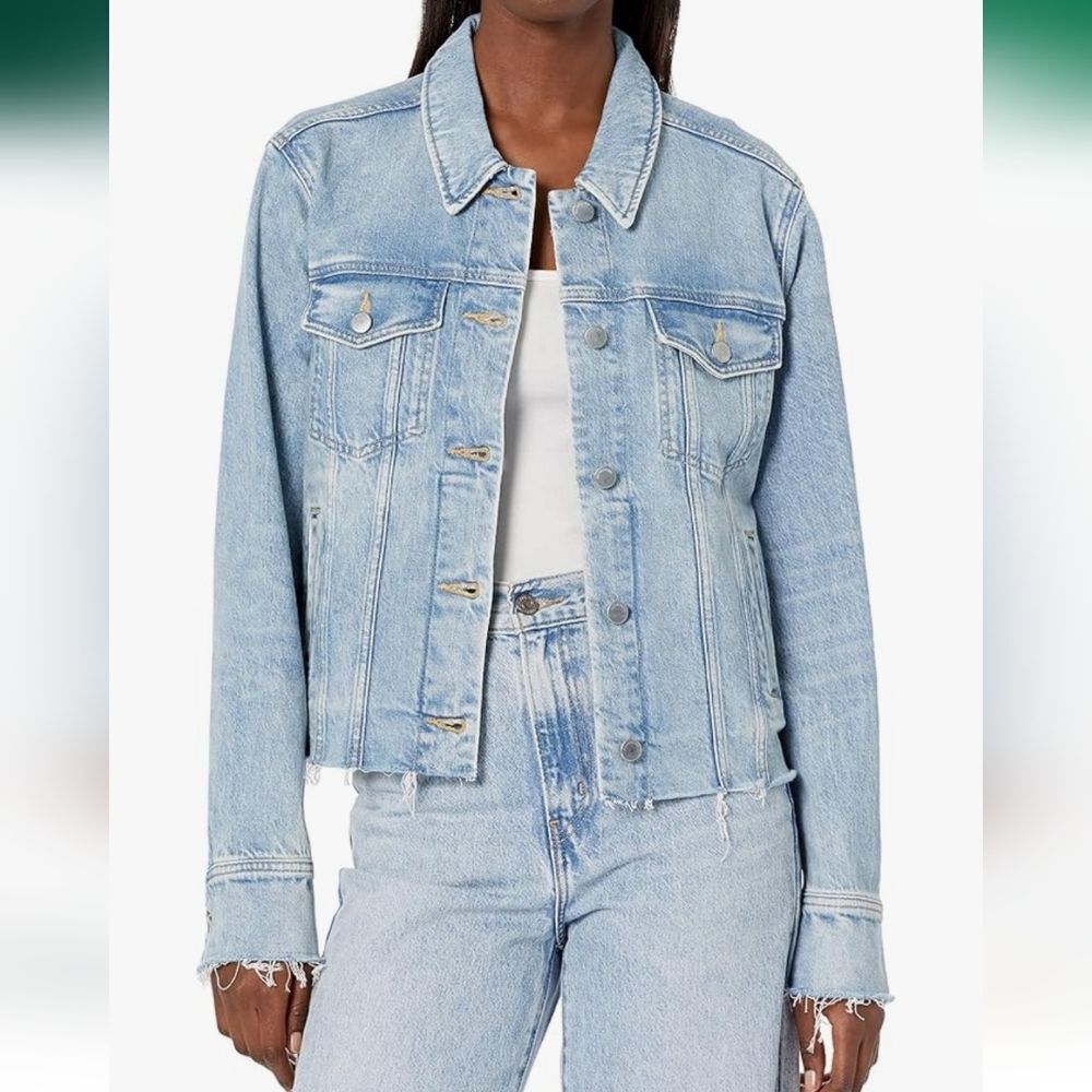 Outerknown Cara Denim Jacket Women's Size XS NWT Organic Cotton